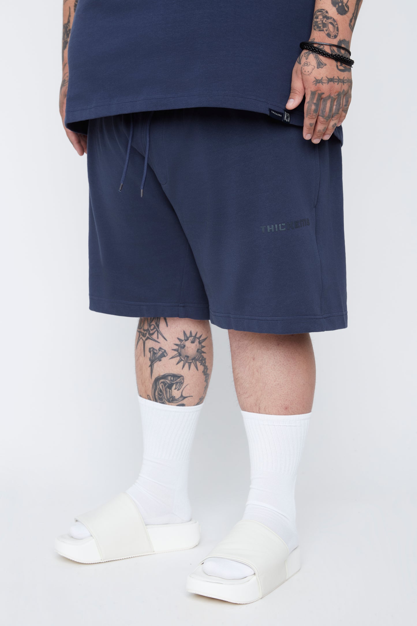 Short molletonné coupe décontractée pour homme