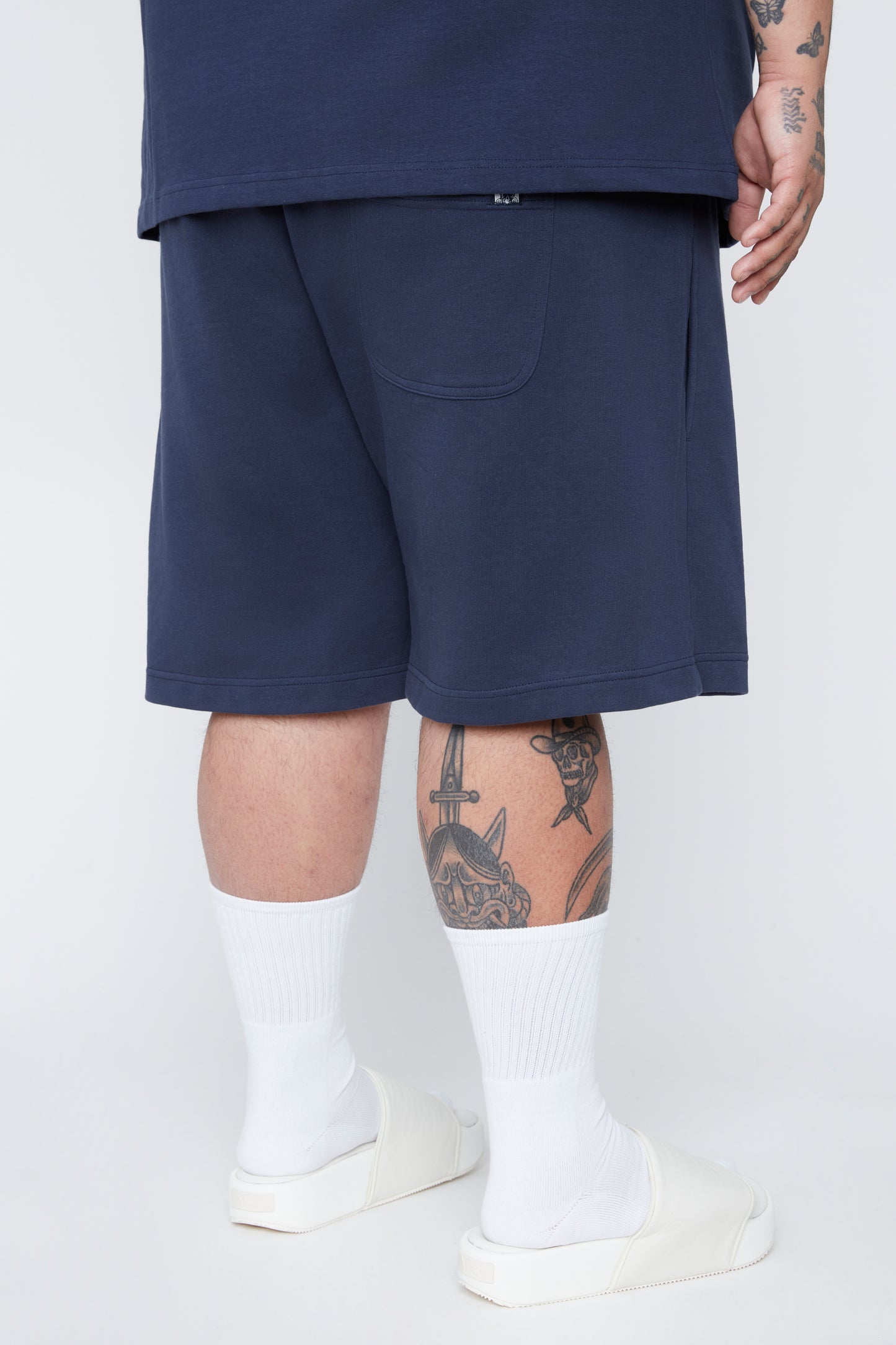 Short molletonné coupe décontractée pour homme