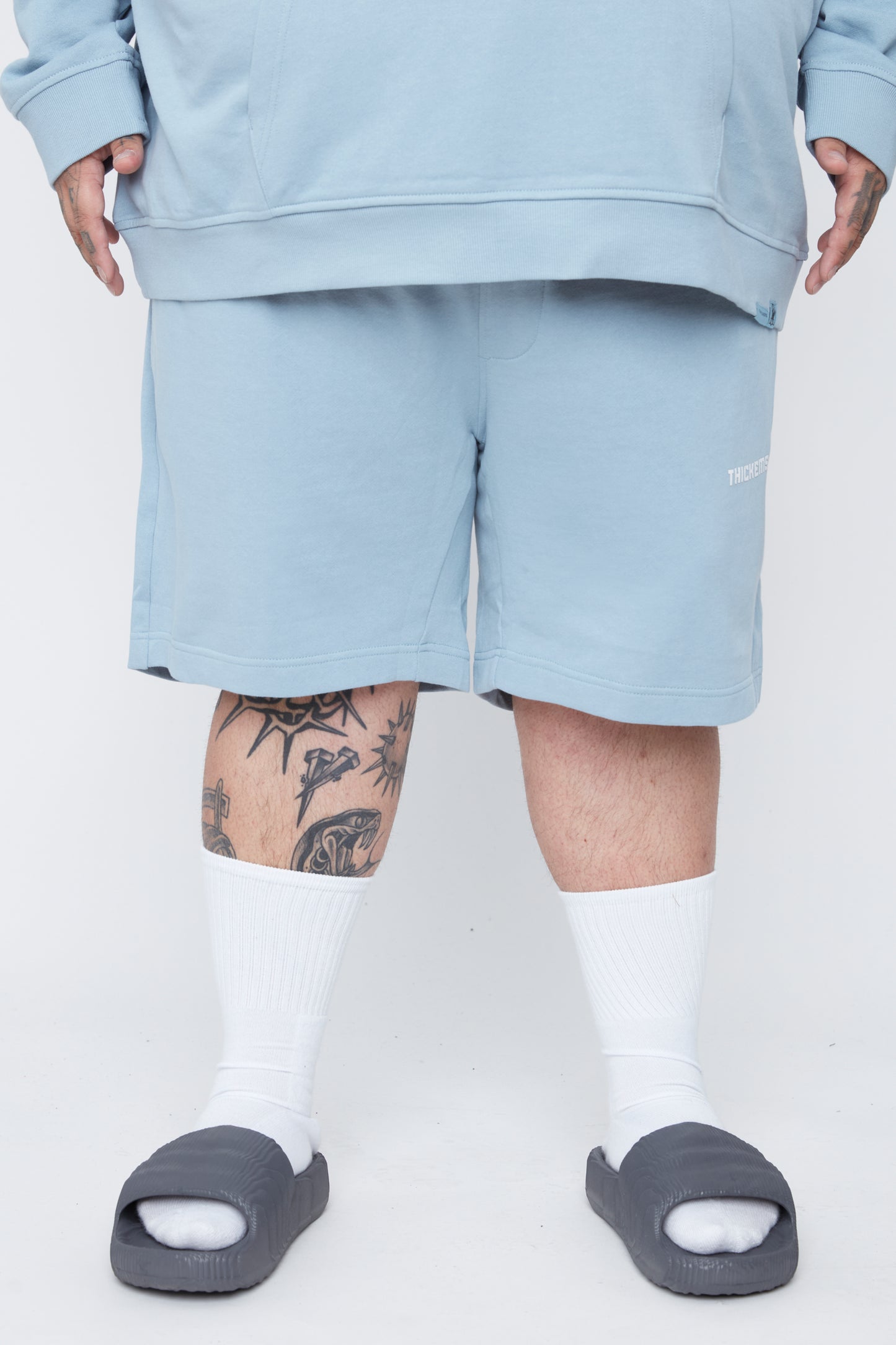 Short molletonné coupe décontractée pour homme
