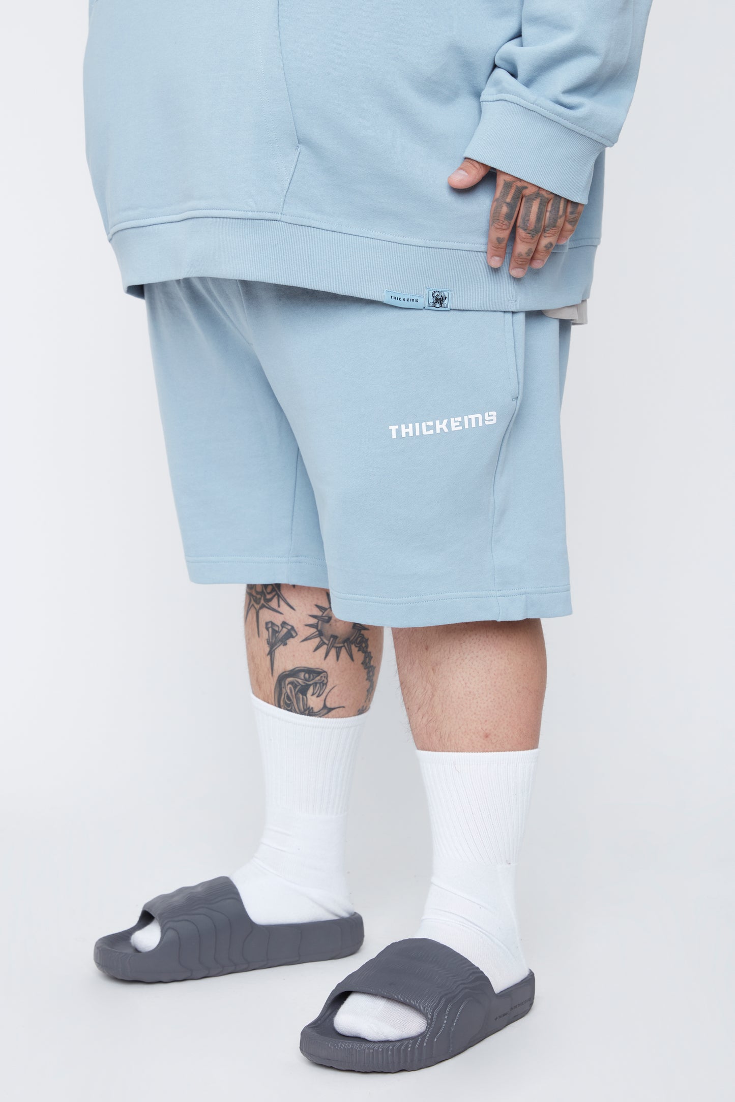 Short molletonné coupe décontractée pour homme