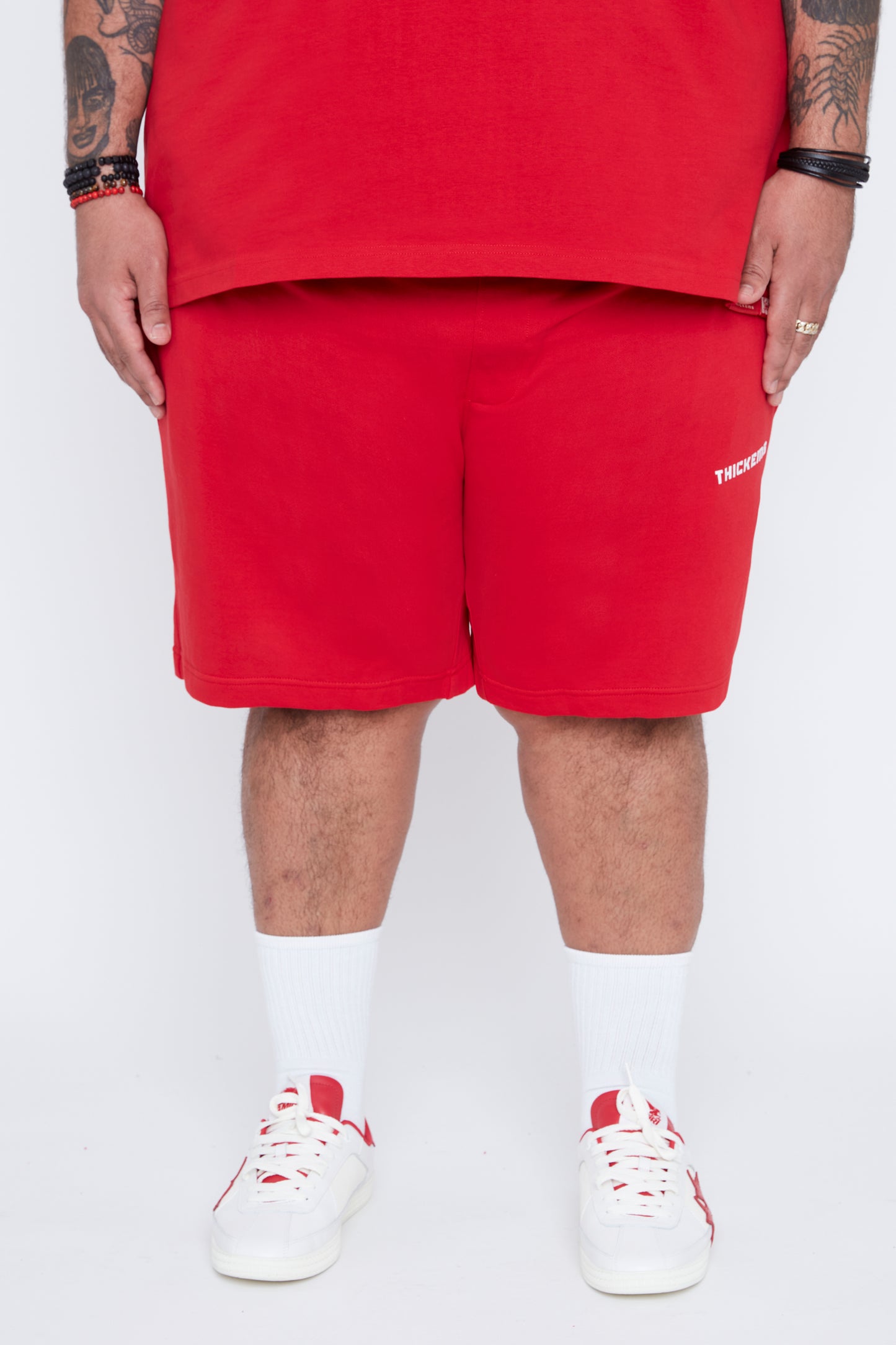 Short molletonné coupe décontractée pour homme