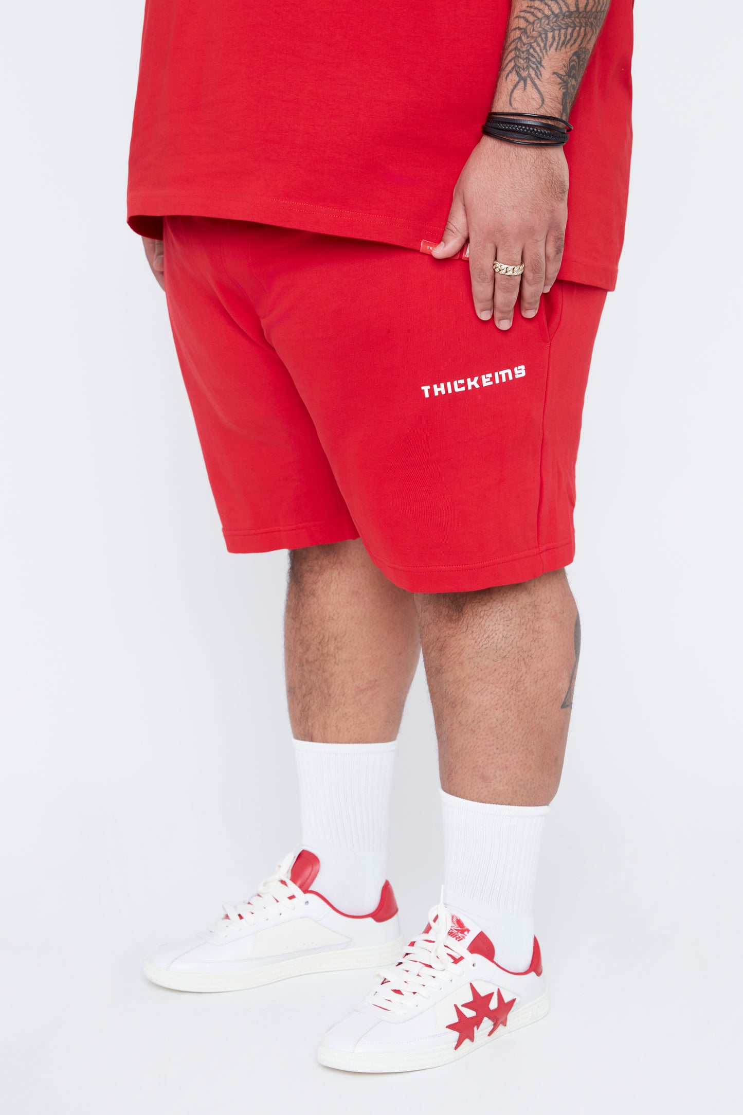 Short molletonné coupe décontractée pour homme