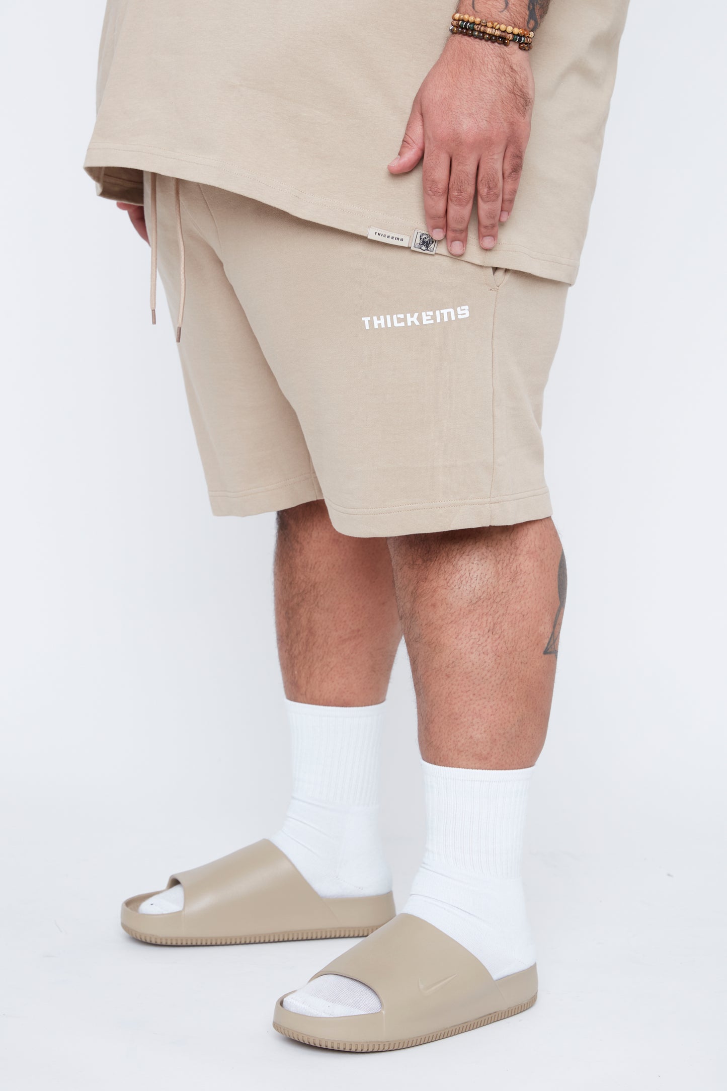 Short molletonné coupe décontractée pour homme
