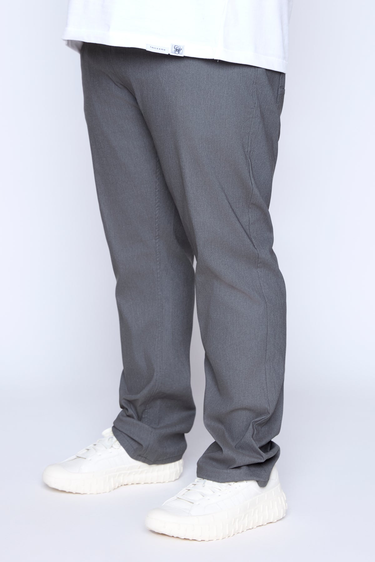 Textured Bengaline 5-Pocket Pant