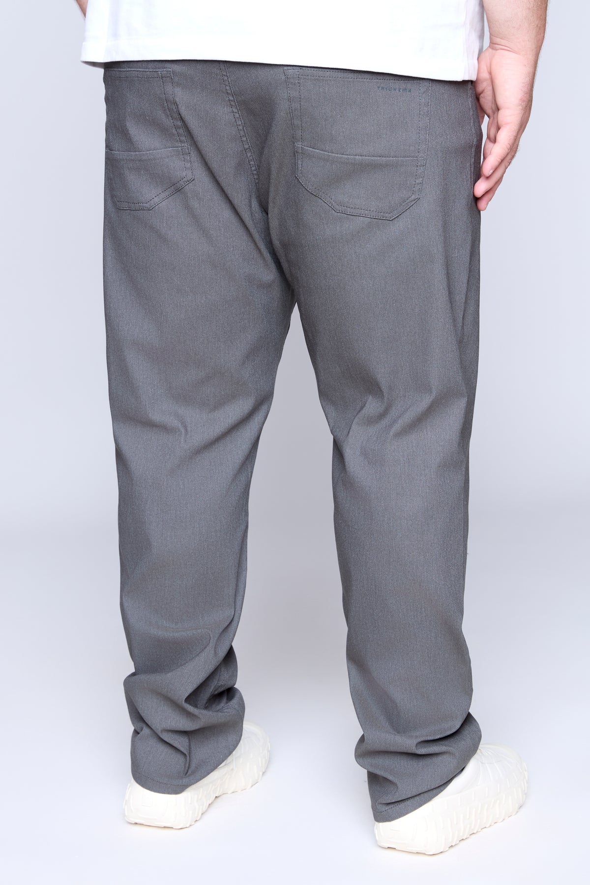 Textured Bengaline 5-Pocket Pant