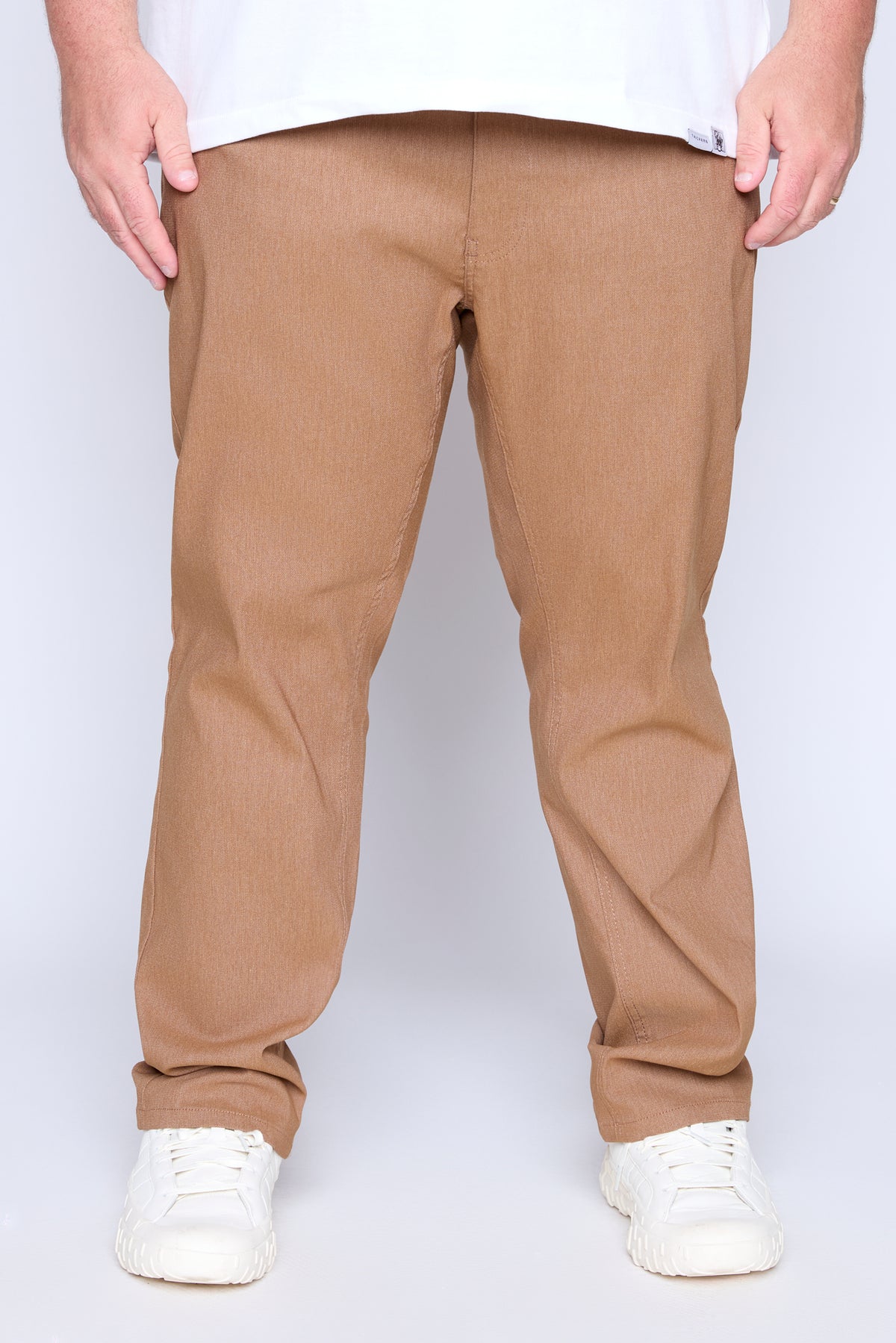Textured 5-Pocket Pant