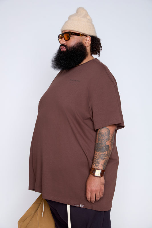 T-shirt ras du cou épais avec imprimé graphique