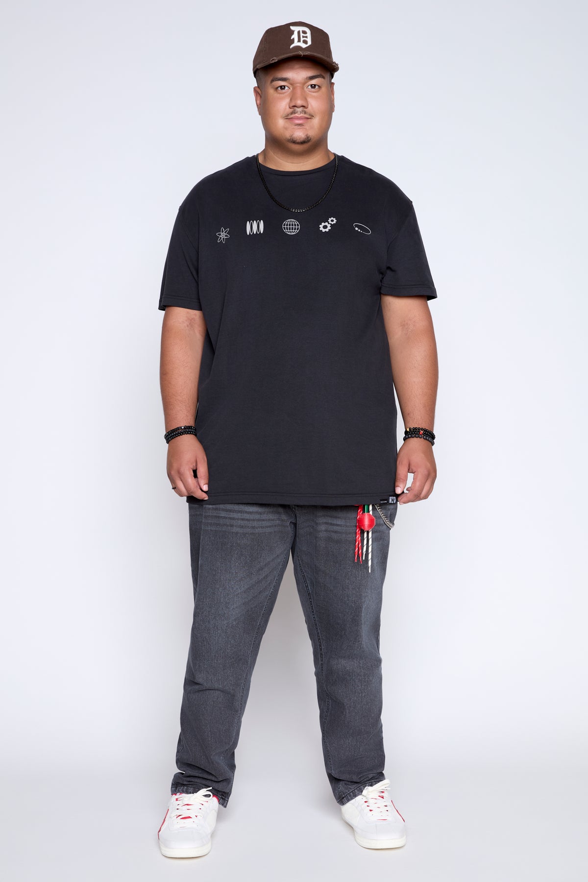 Graphic Crew Neck Tee