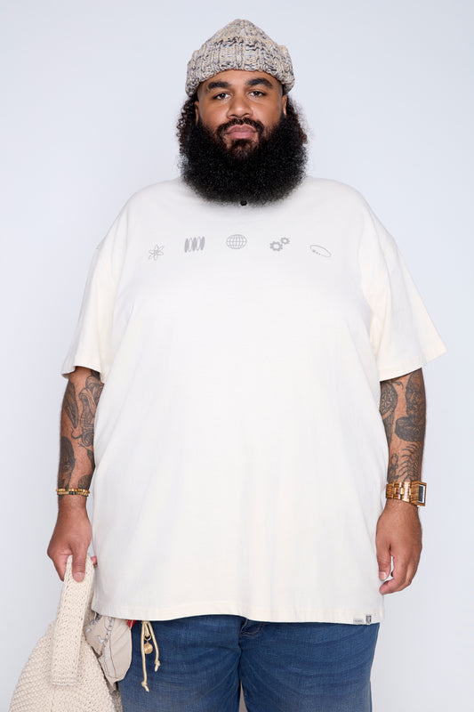 Graphic Crew Neck Tee