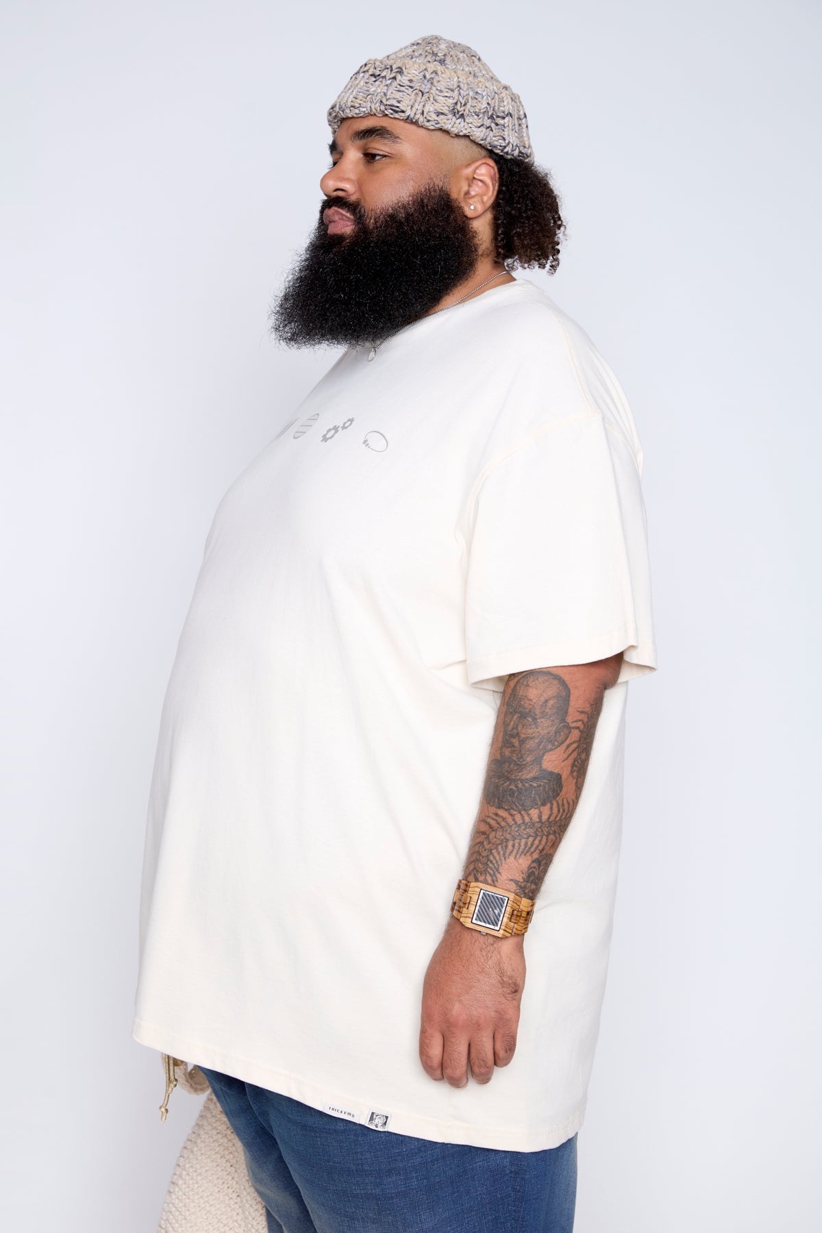 Graphic Crew Neck Tee