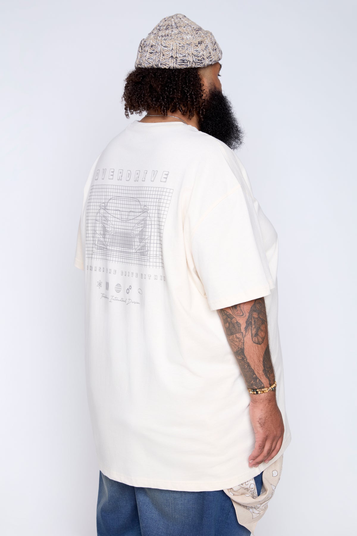 Graphic Crew Neck Tee