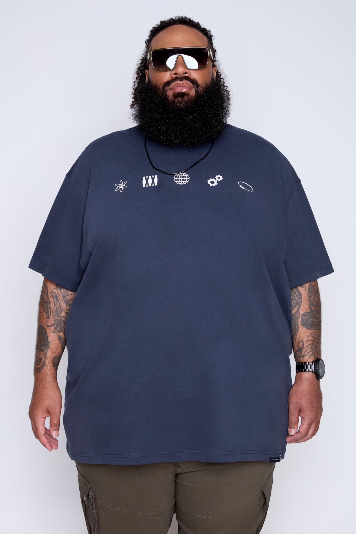 Graphic Crew Neck Tee