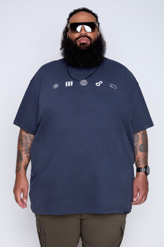 Graphic Crew Neck Tee