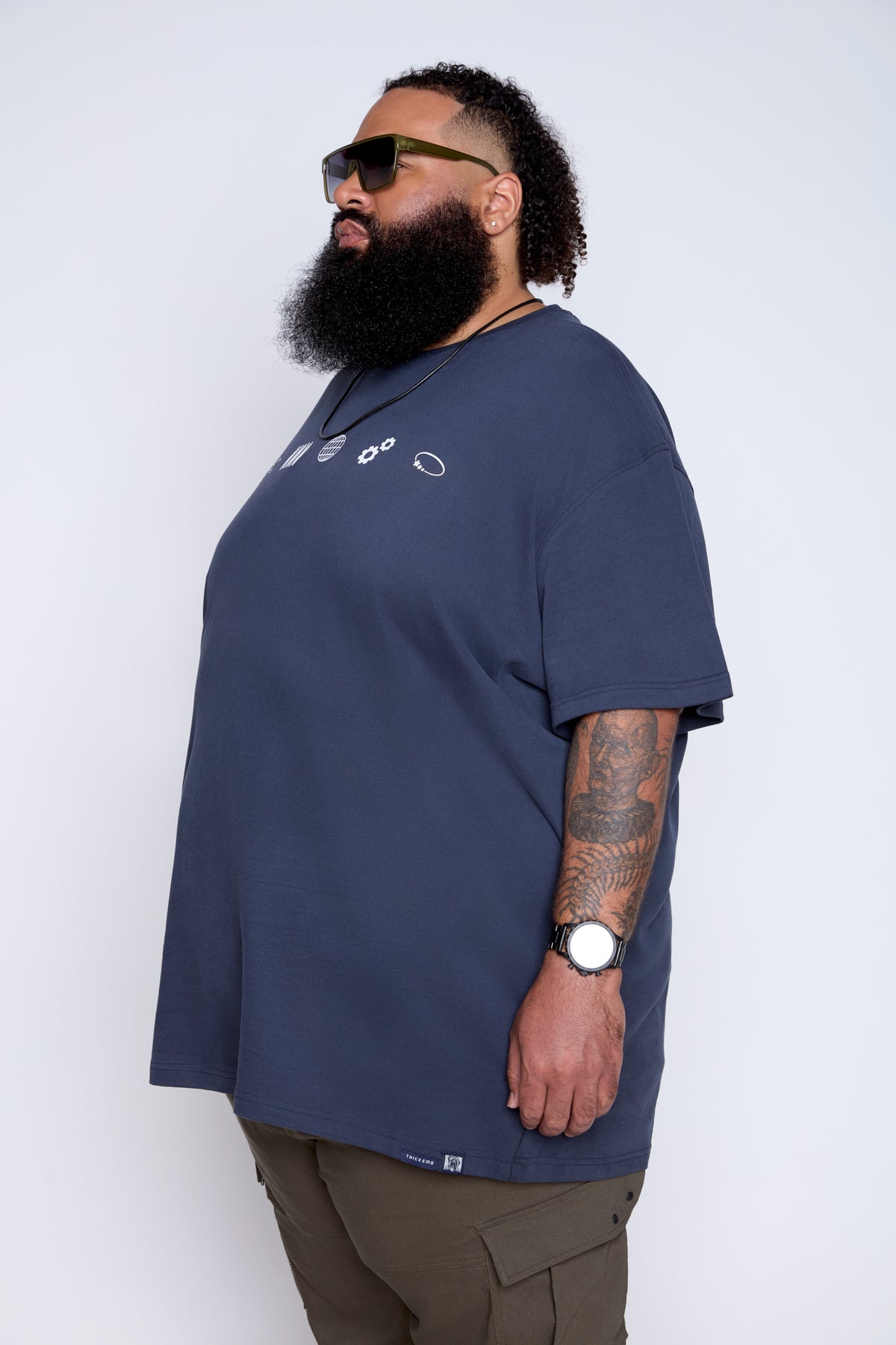 Graphic Crew Neck Tee