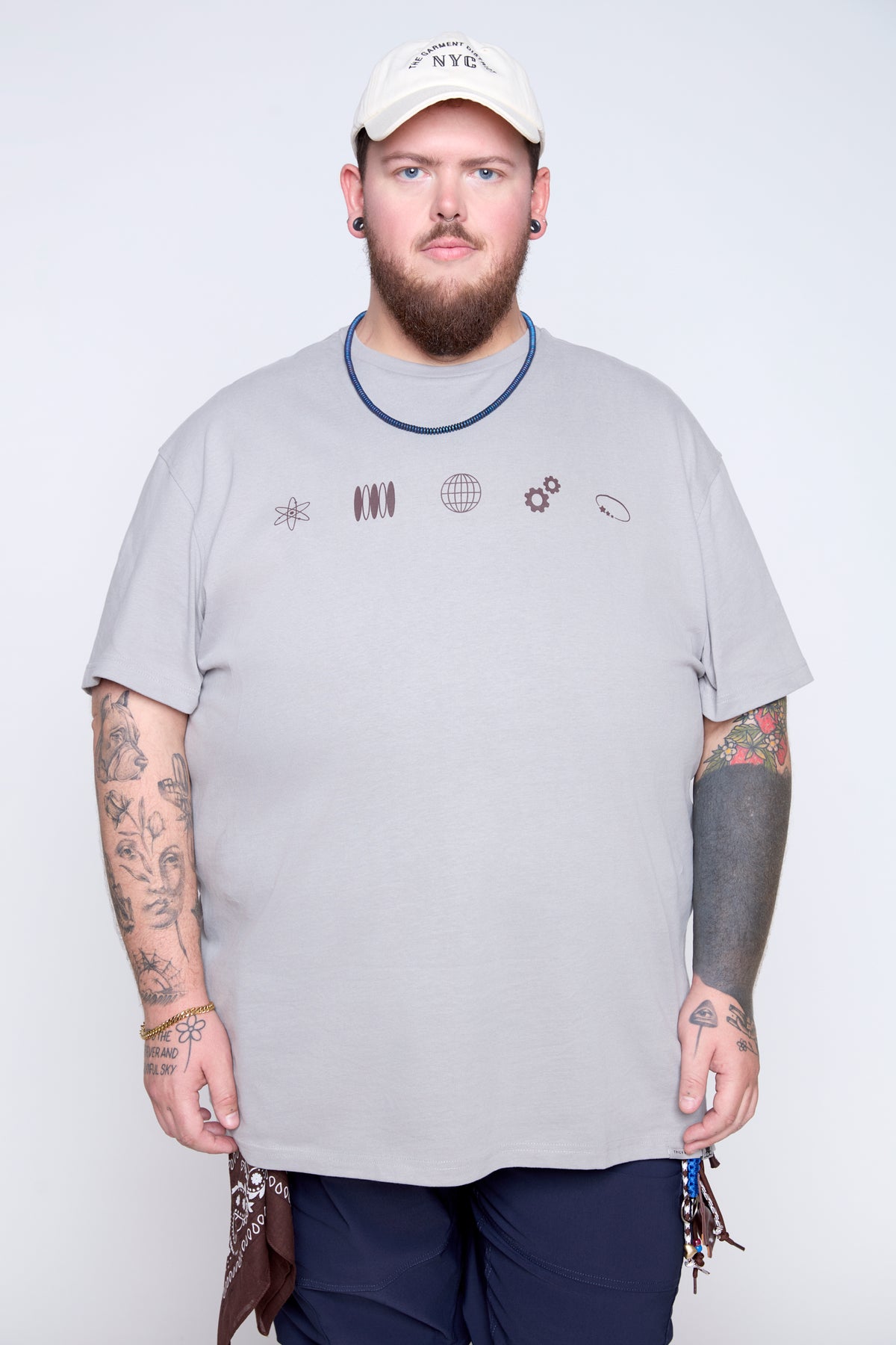 Graphic Crew Neck Tee