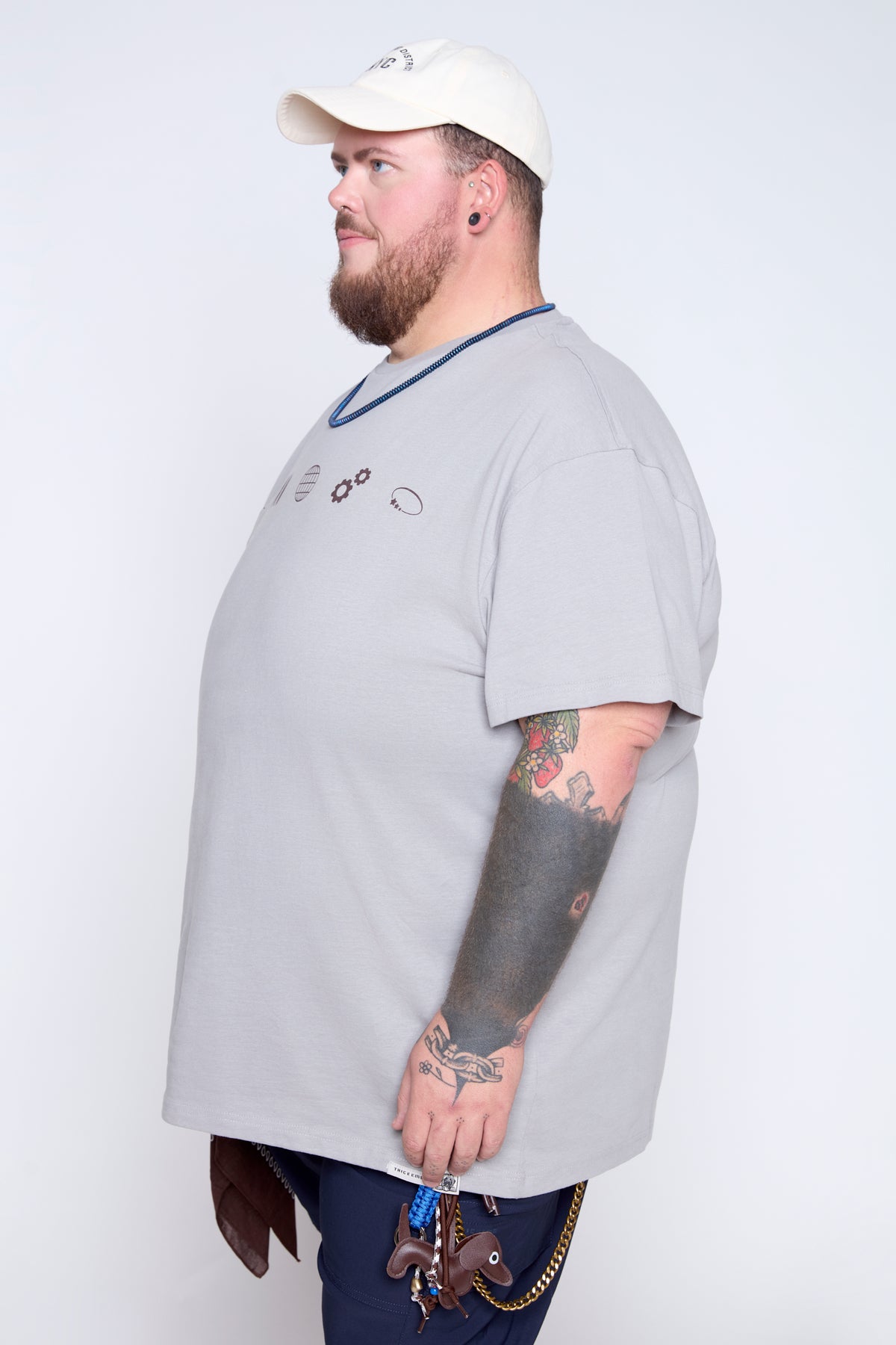 Graphic Crew Neck Tee