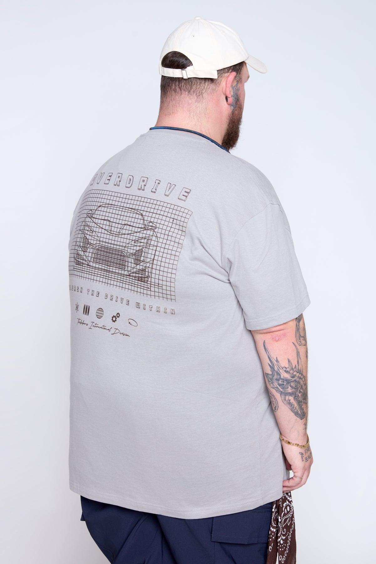 Graphic Crew Neck Tee