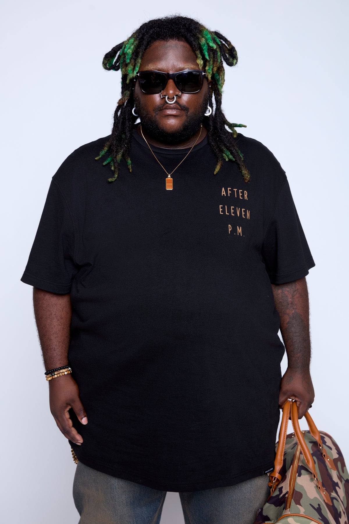 After Eleven Graphic Crew Neck Tee