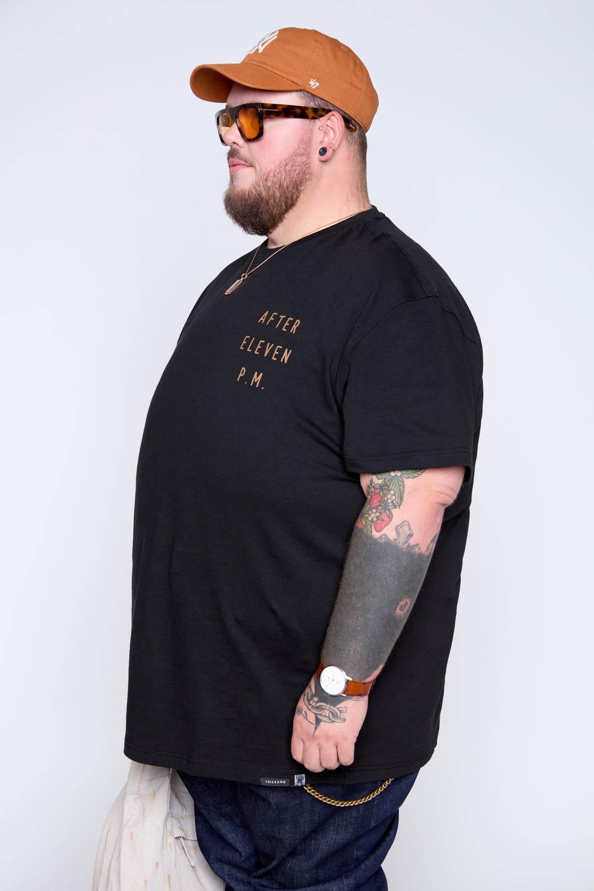 After Eleven Graphic Crew Neck Tee