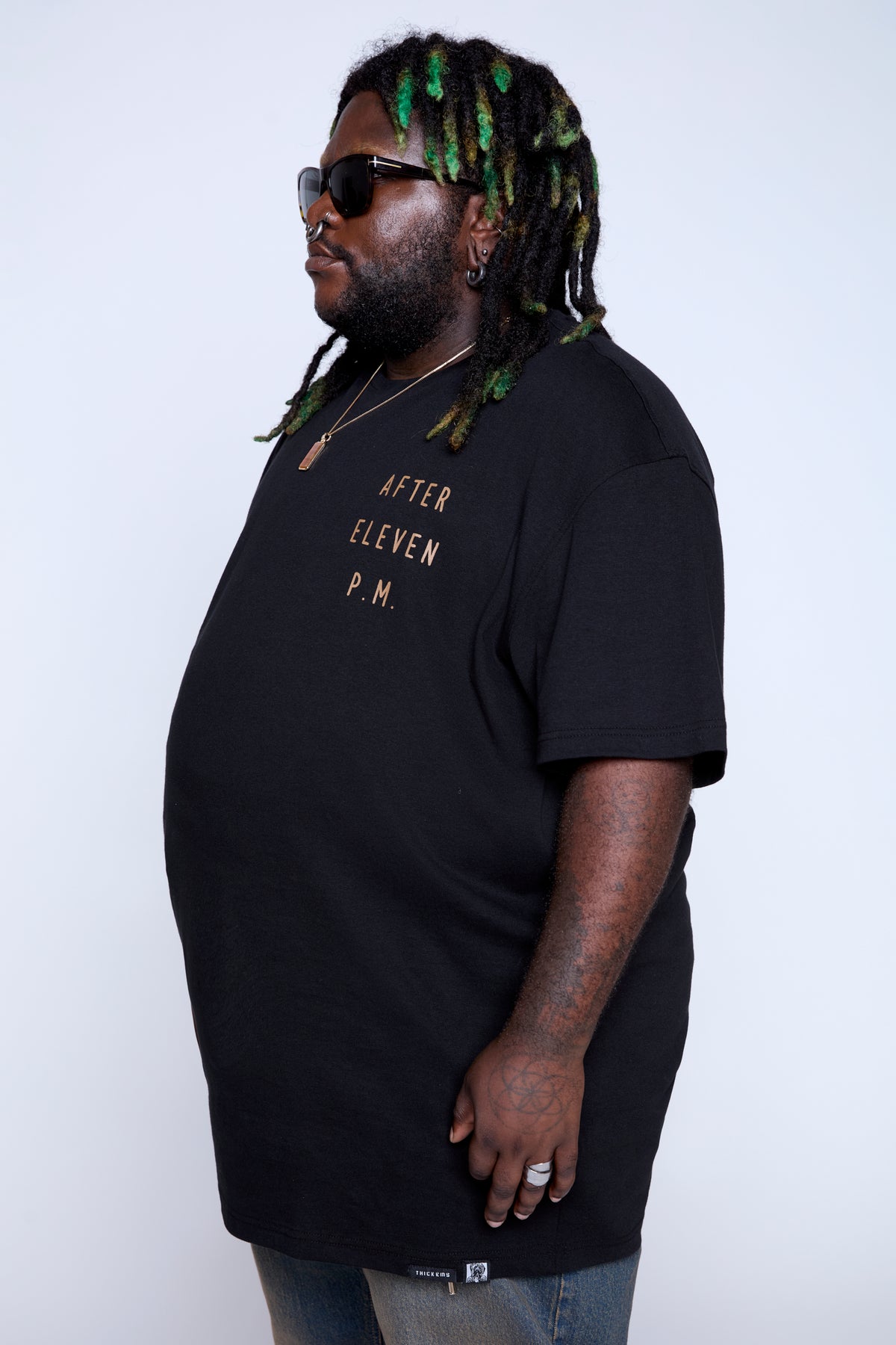 After Eleven Graphic Crew Neck Tee