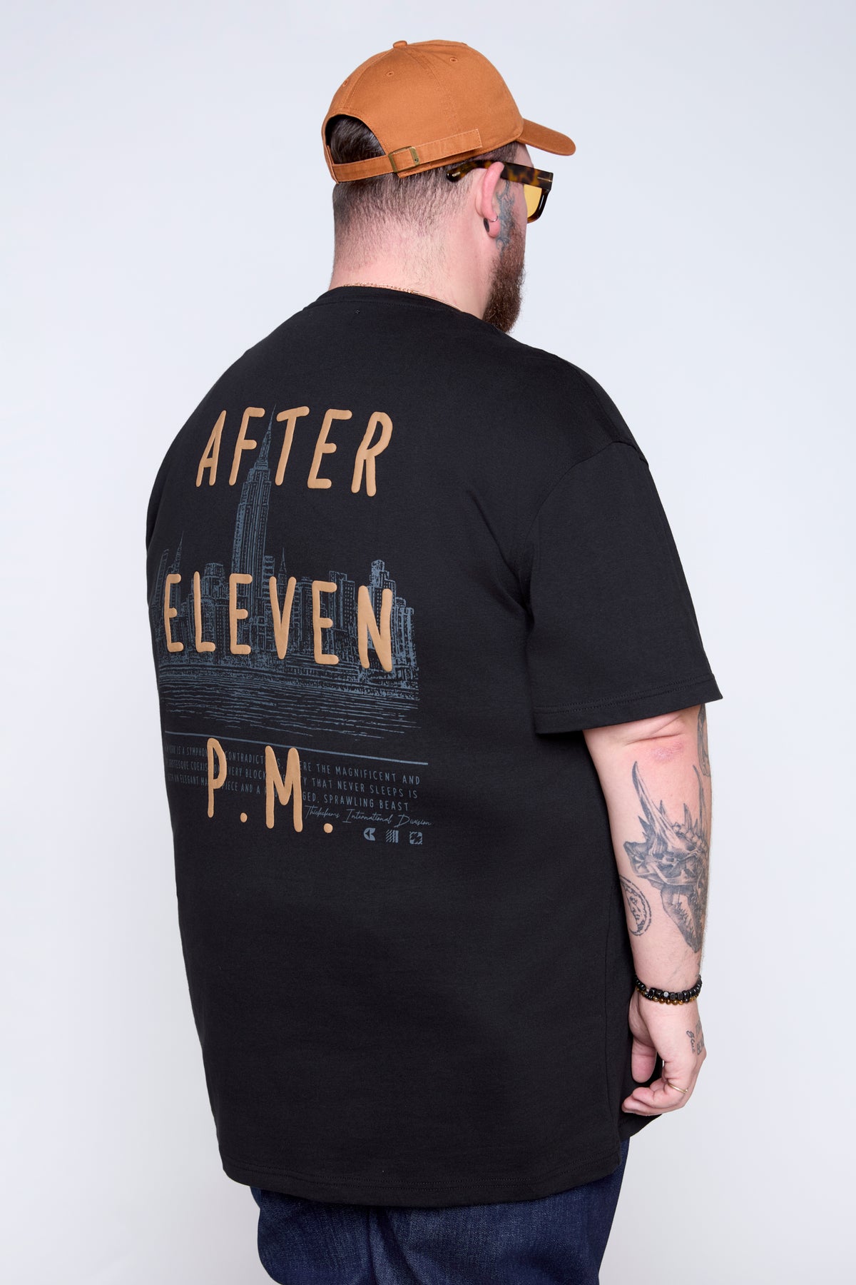 After Eleven Graphic Crew Neck Tee