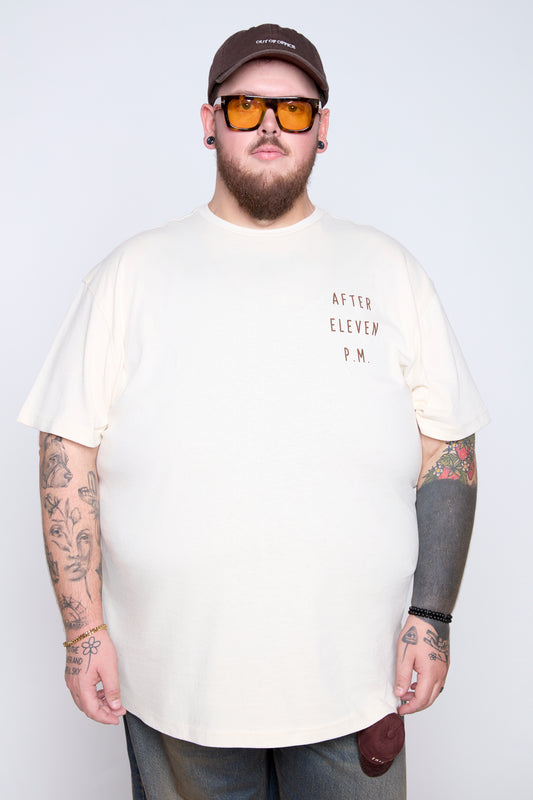 After Eleven Graphic Crew Neck Tee