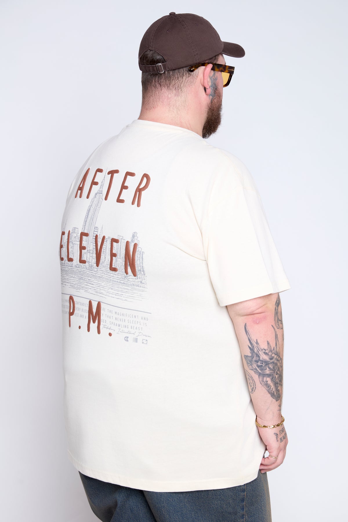 After Eleven Graphic Crew Neck Tee