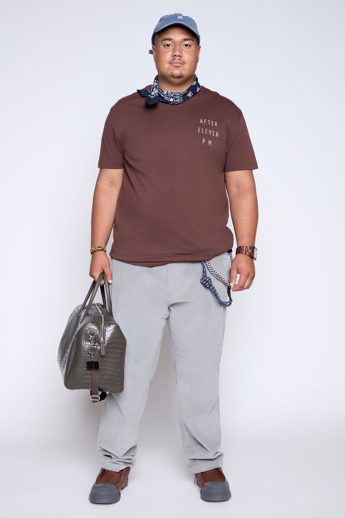 After Eleven Graphic Crew Neck Tee