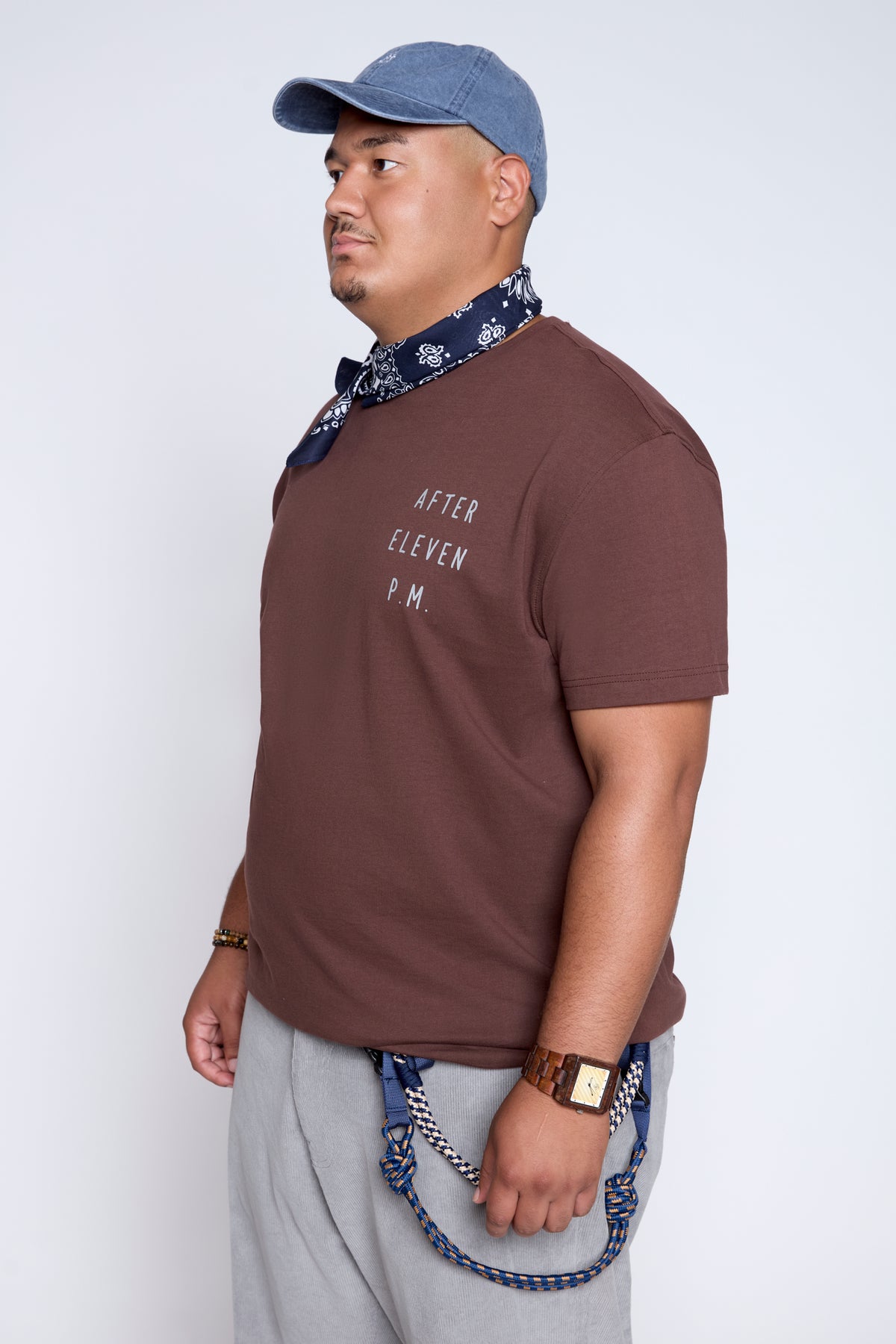 After Eleven Graphic Crew Neck Tee