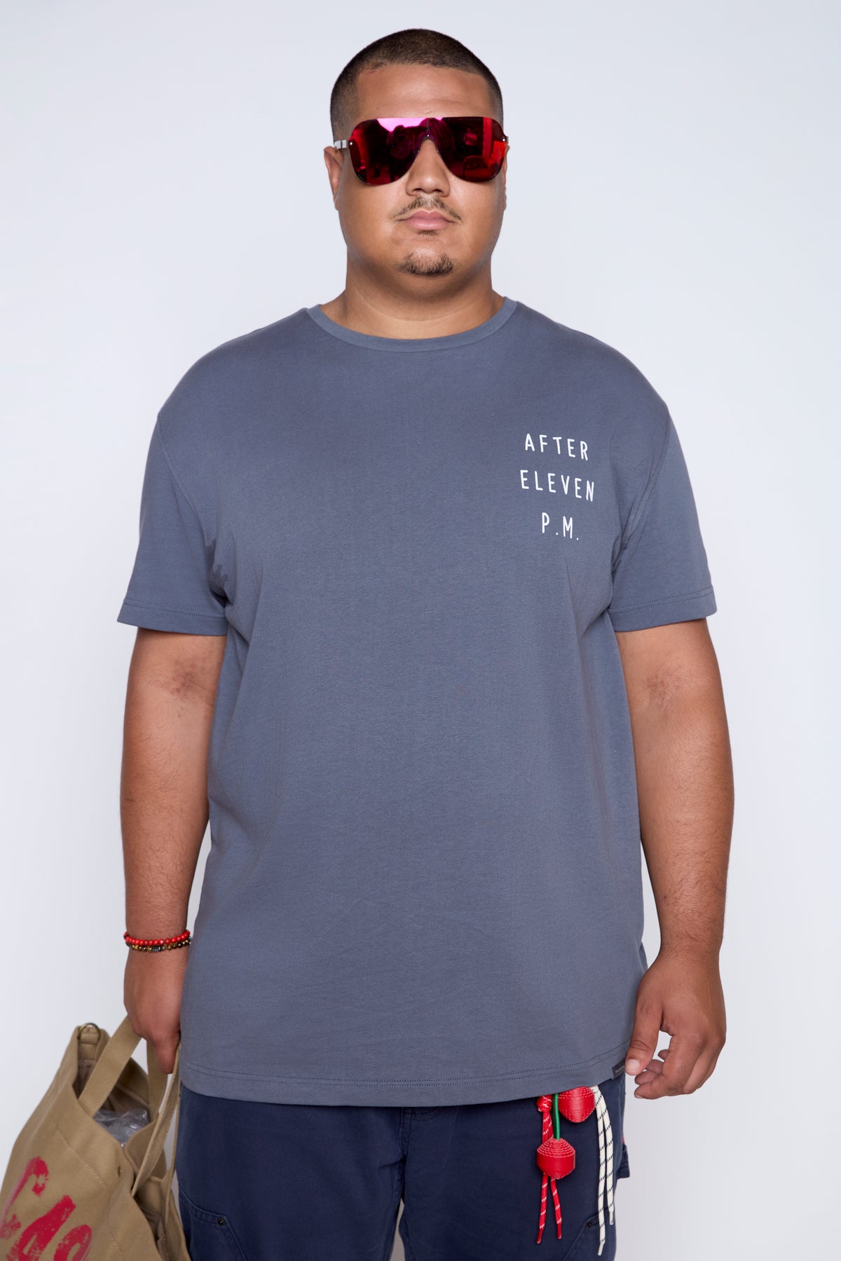 After Eleven Graphic Crew Neck Tee