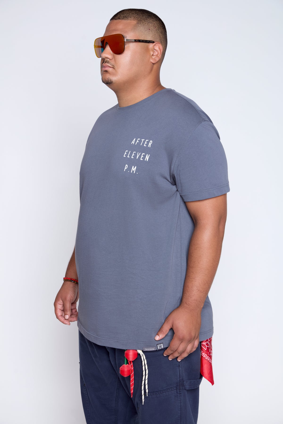 After Eleven Graphic Crew Neck Tee
