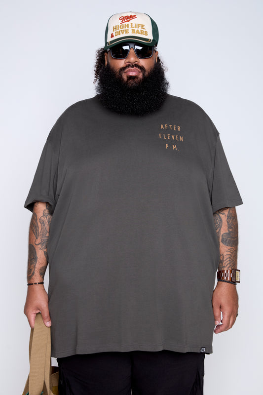After Eleven Graphic Crew Neck Tee