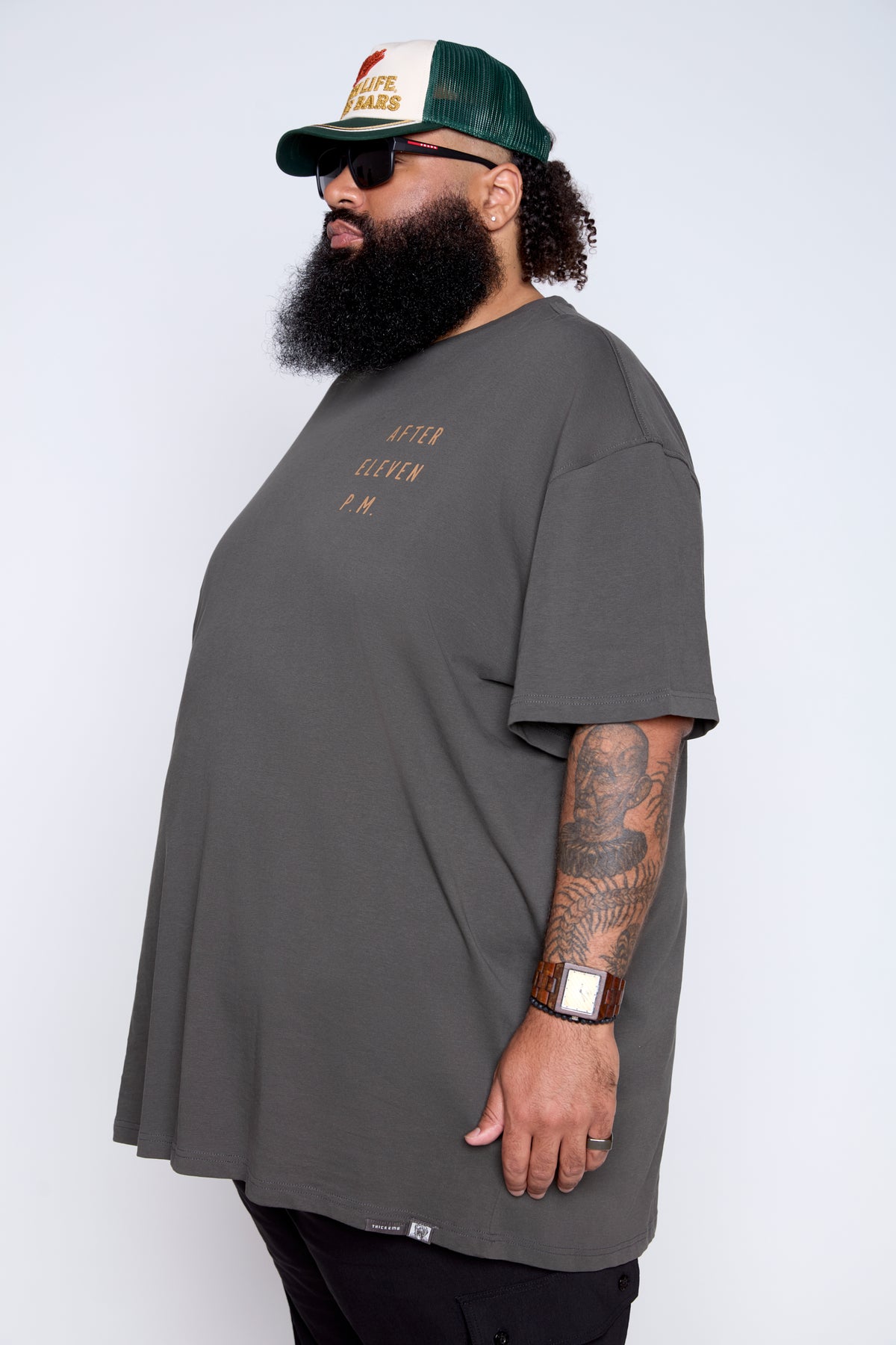 After Eleven Graphic Crew Neck Tee