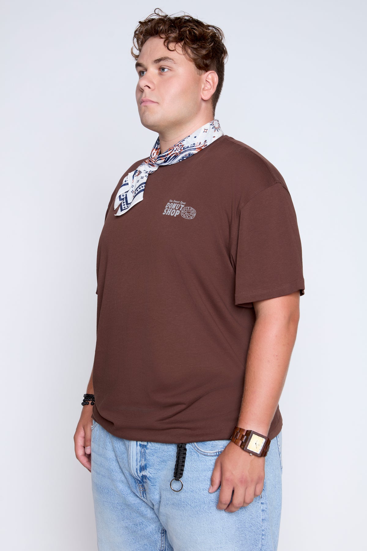 Donut Shop Graphic Heavyweight Tee