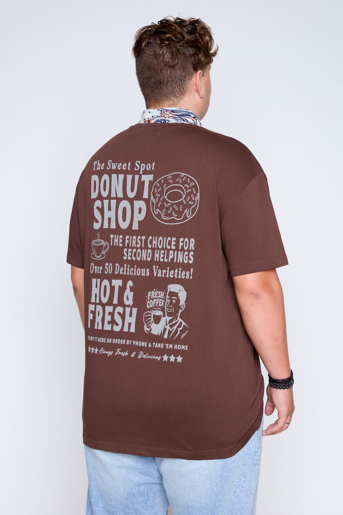 Donut Shop Graphic Heavyweight Tee