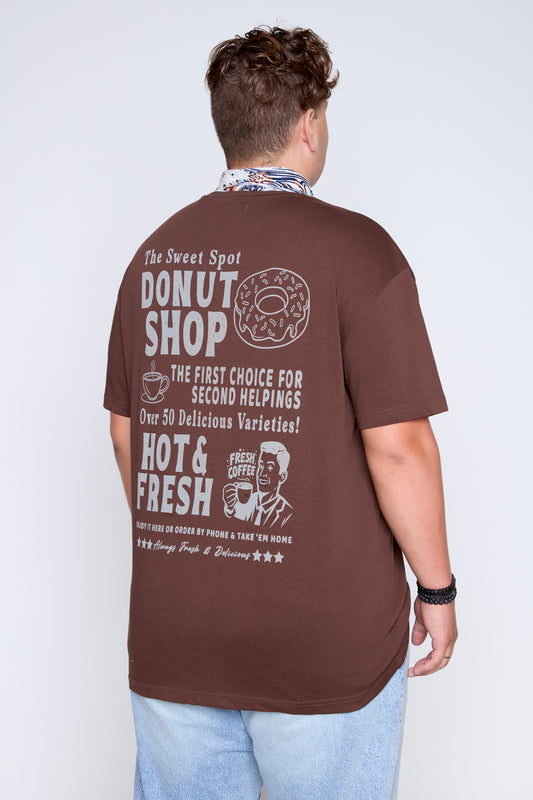 Donut Shop Graphic Heavyweight Tee