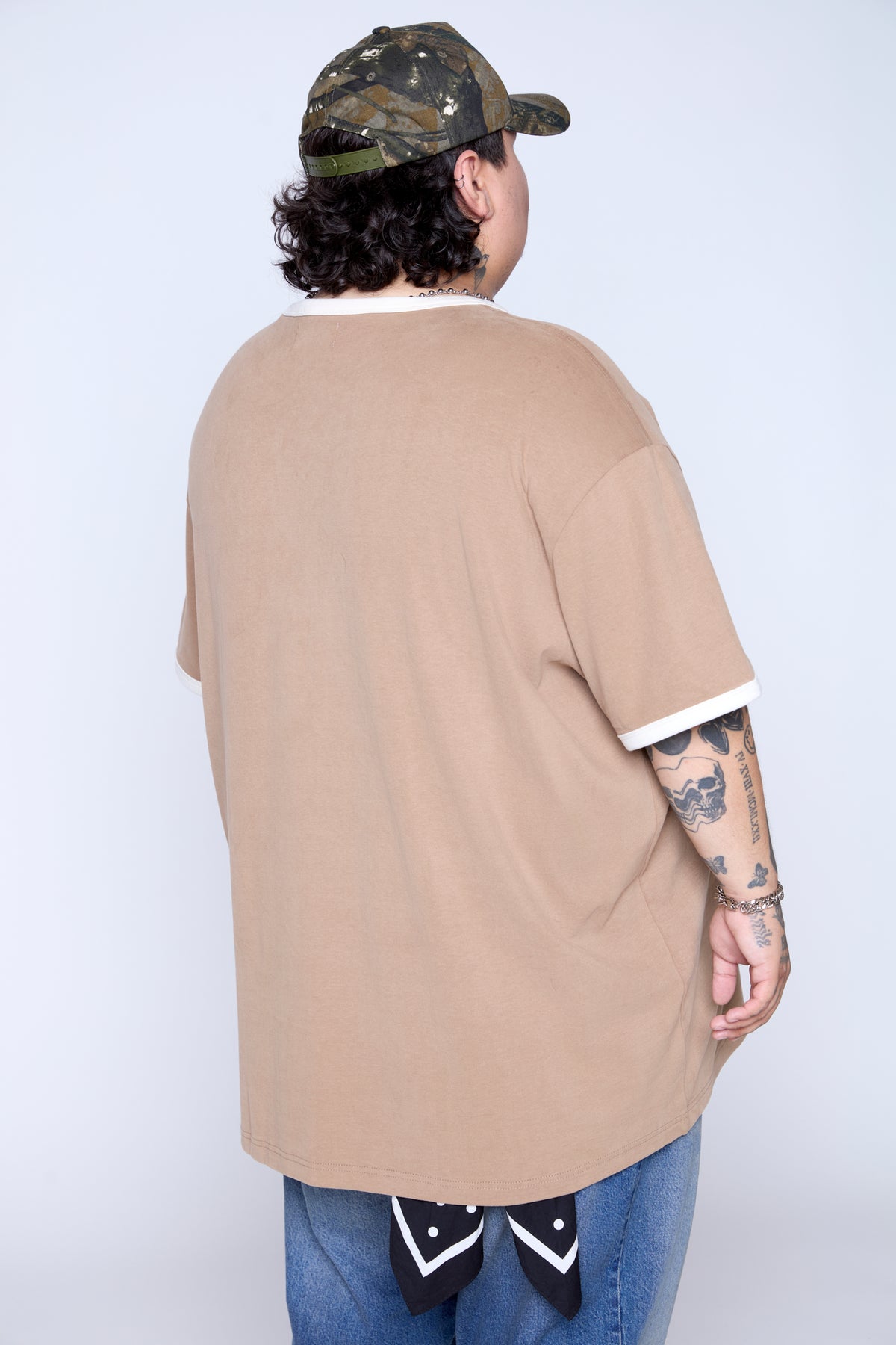 New YC 1990 Ringer Graphic Tee