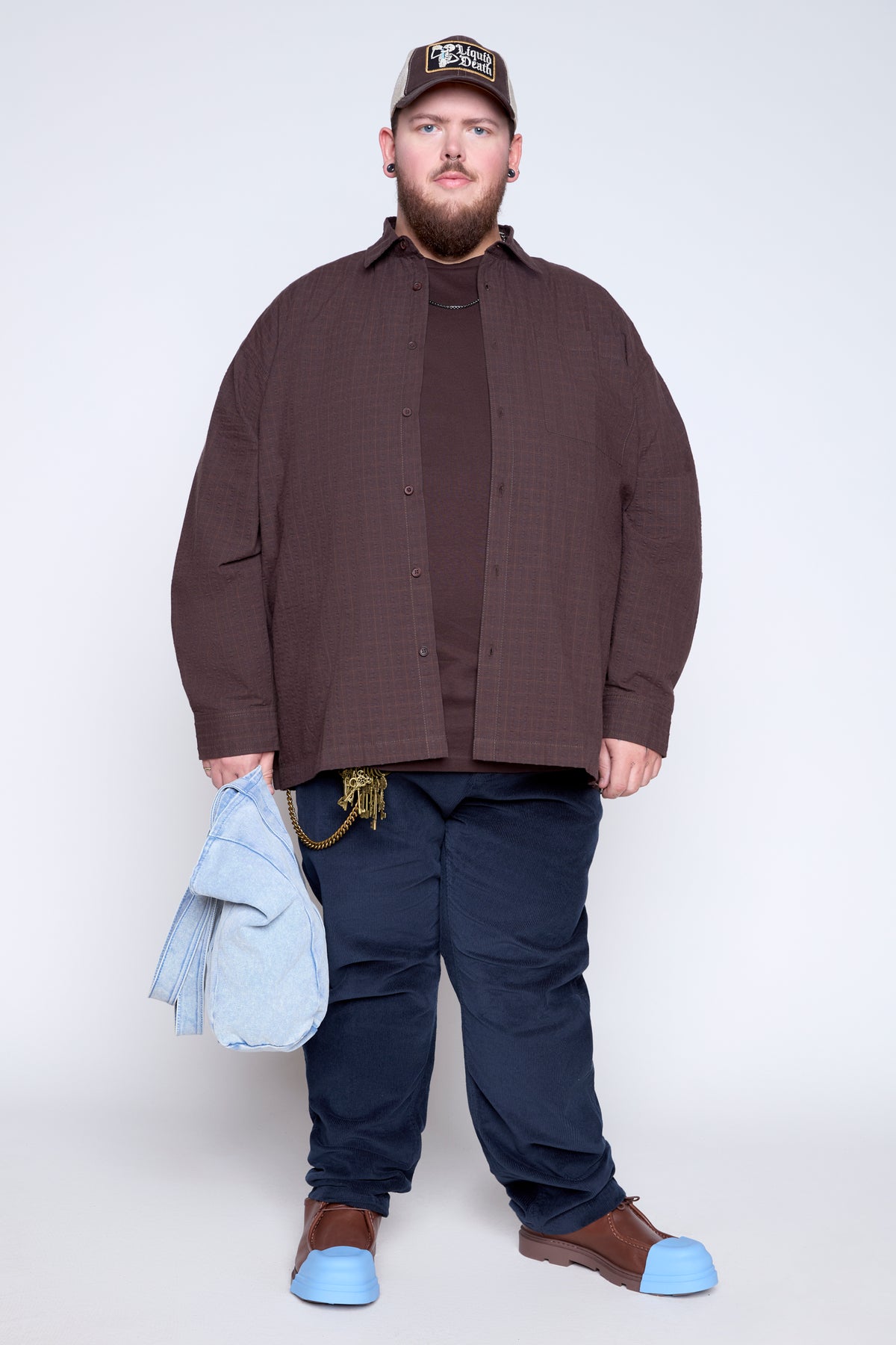 Plaid Seersucker Shirt