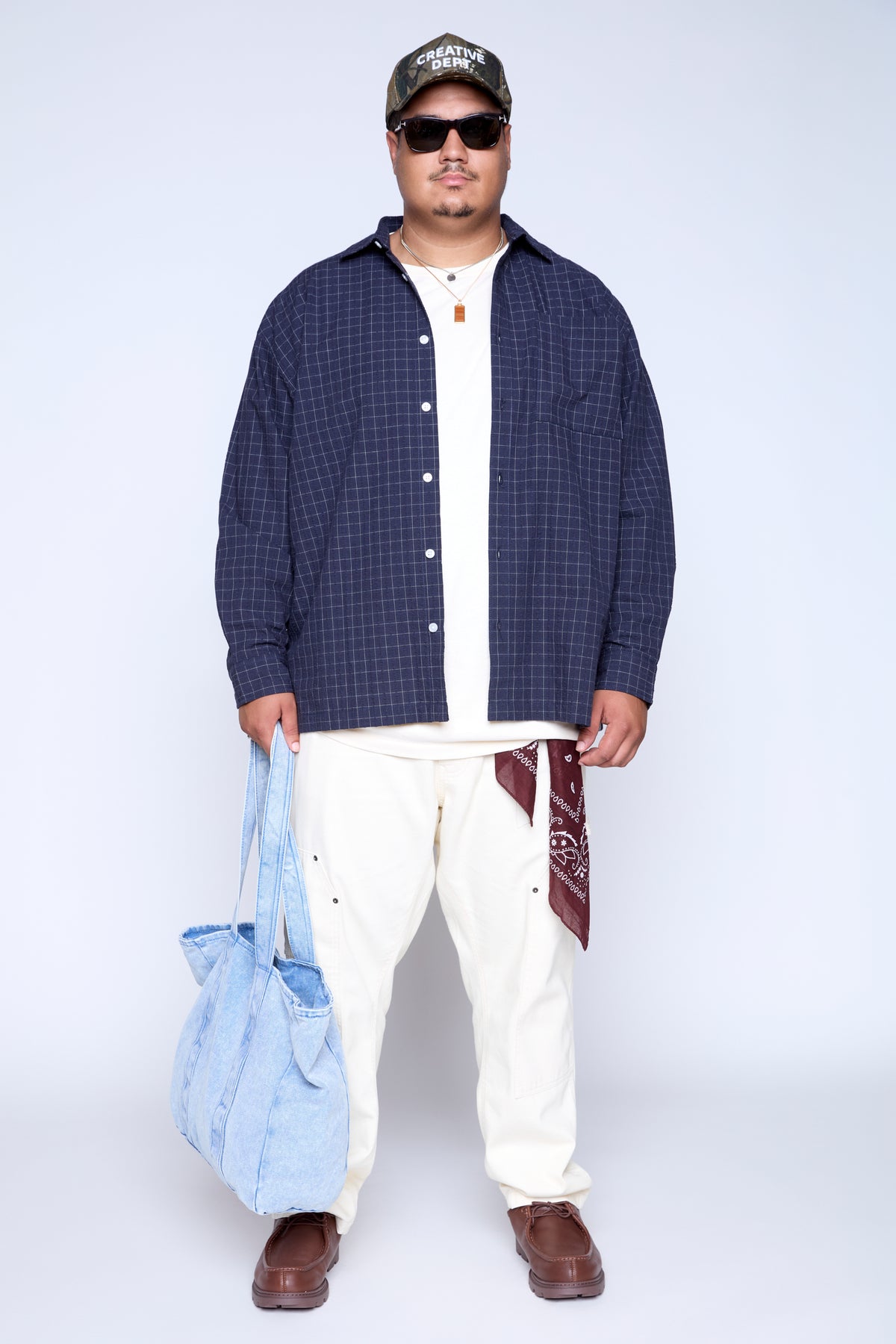 Plaid Seersucker Shirt