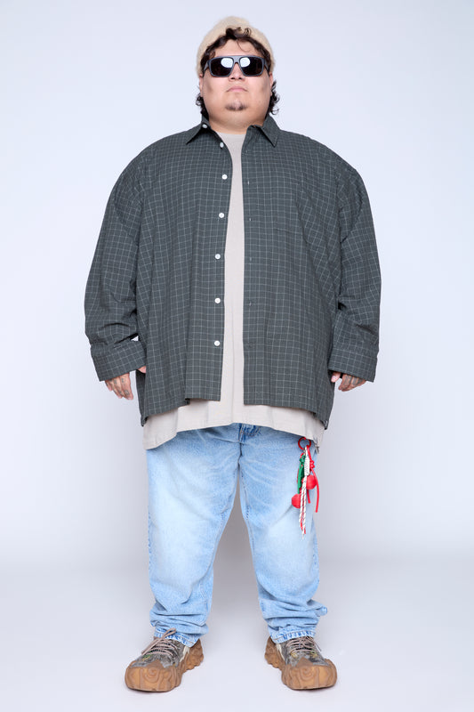 Plaid Seersucker Shirt