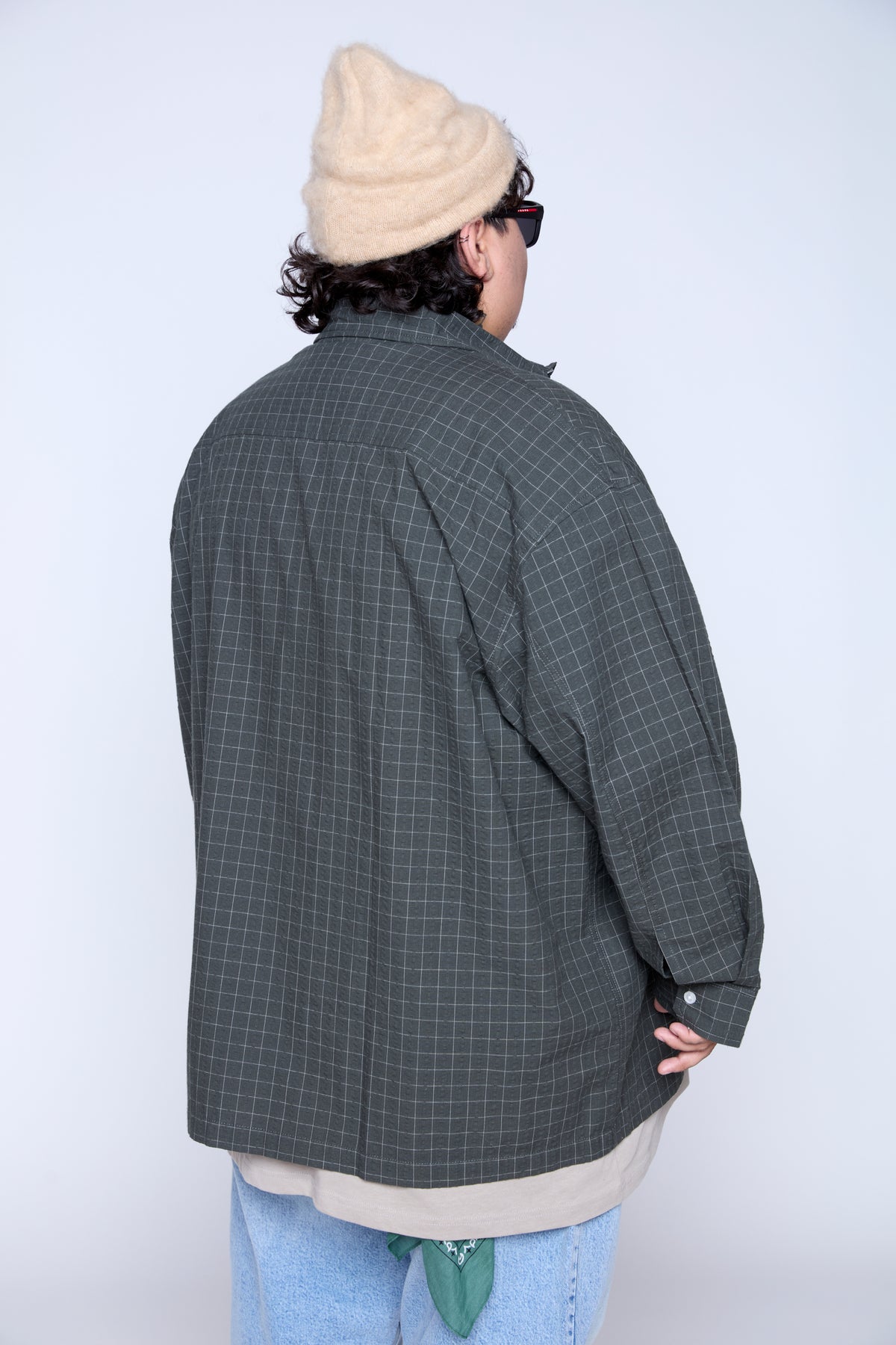 Plaid Seersucker Shirt
