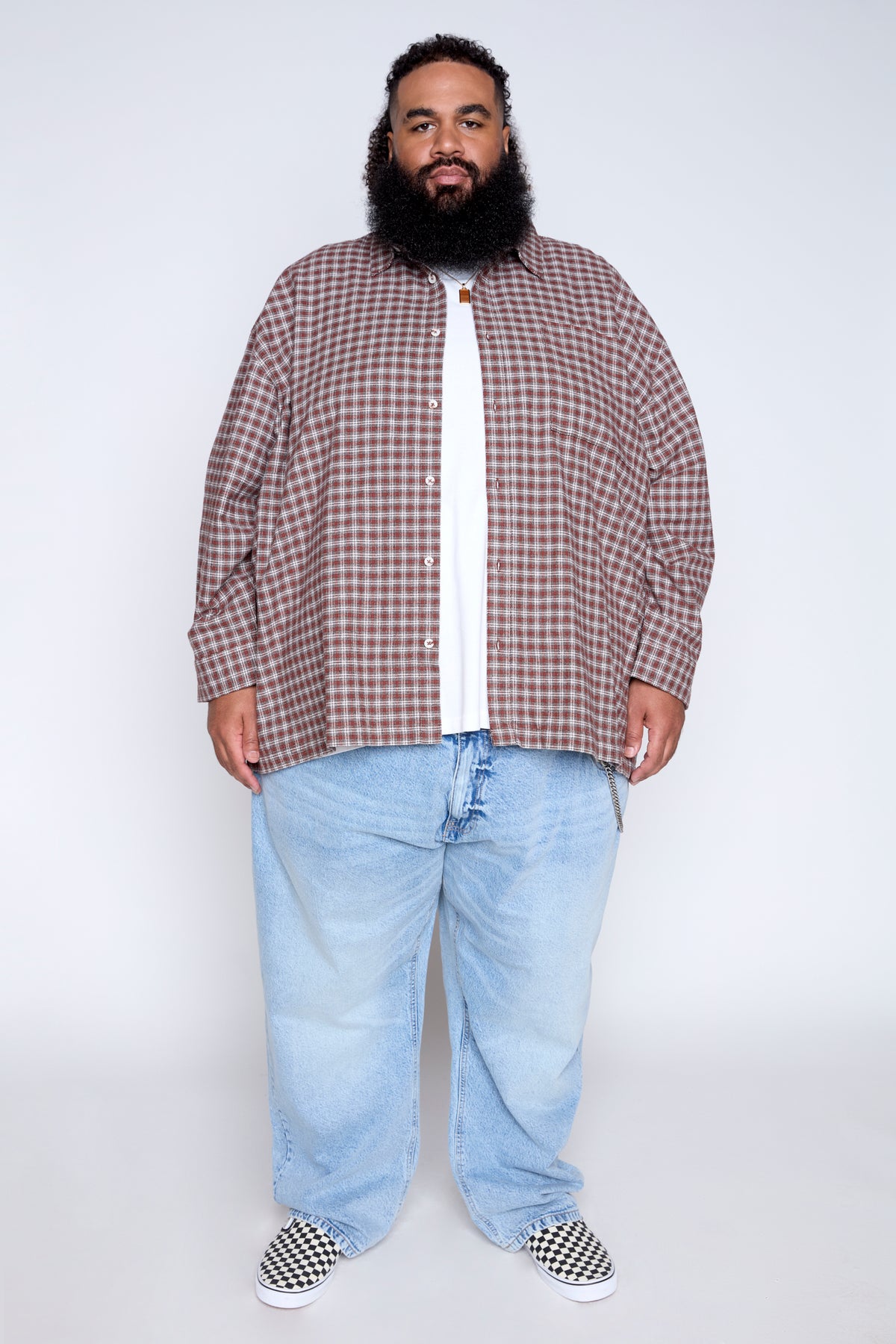Brushed Flannel Plaid Shirt