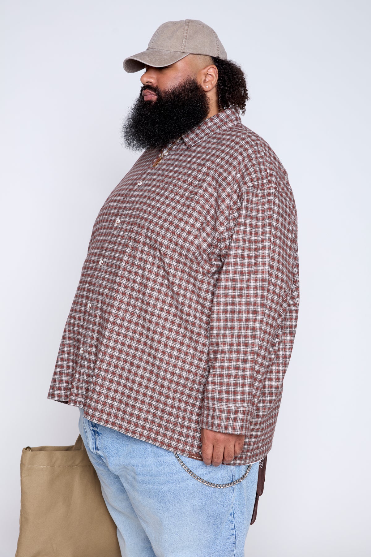 Brushed Flannel Plaid Shirt