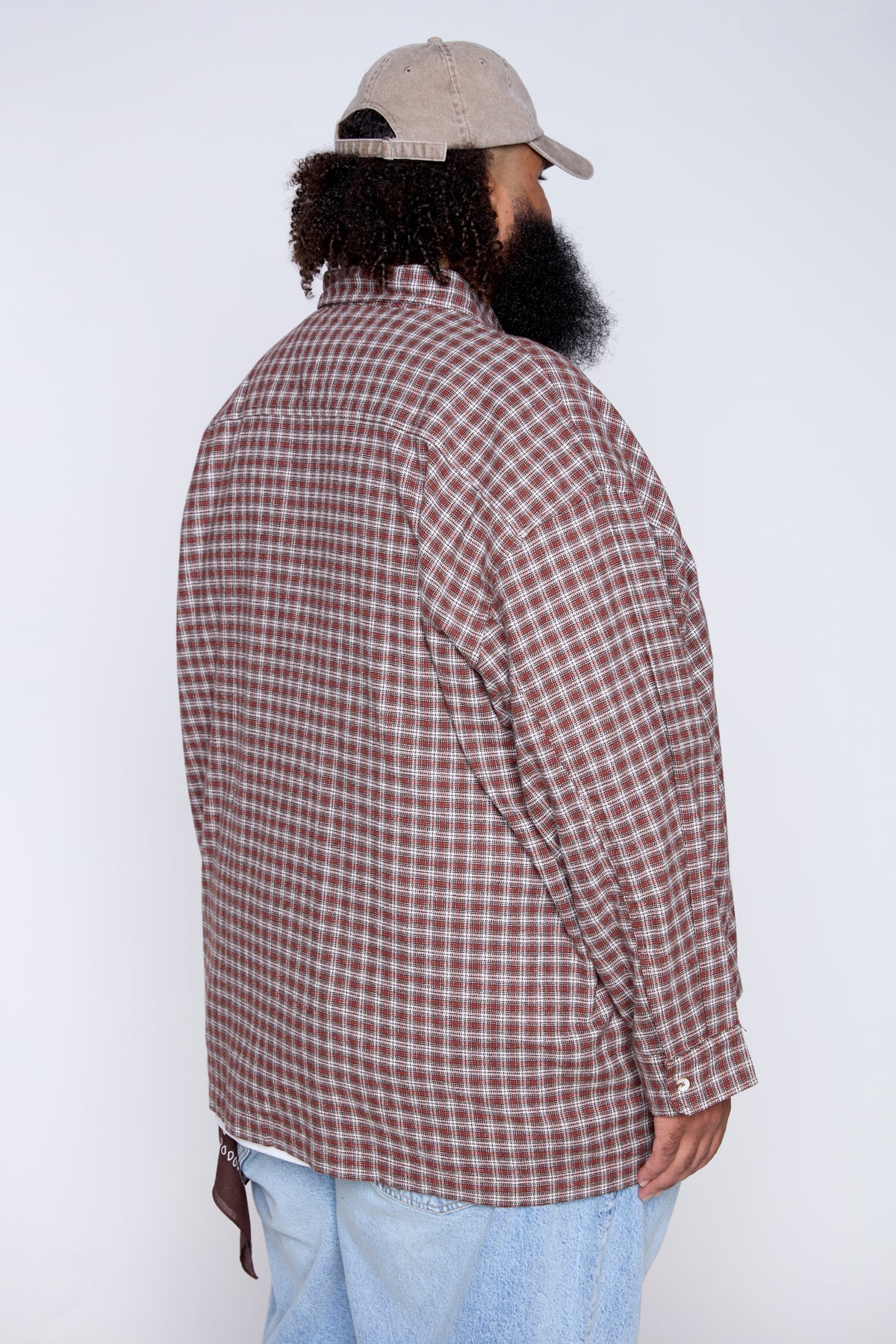 Brushed Flannel Plaid Shirt