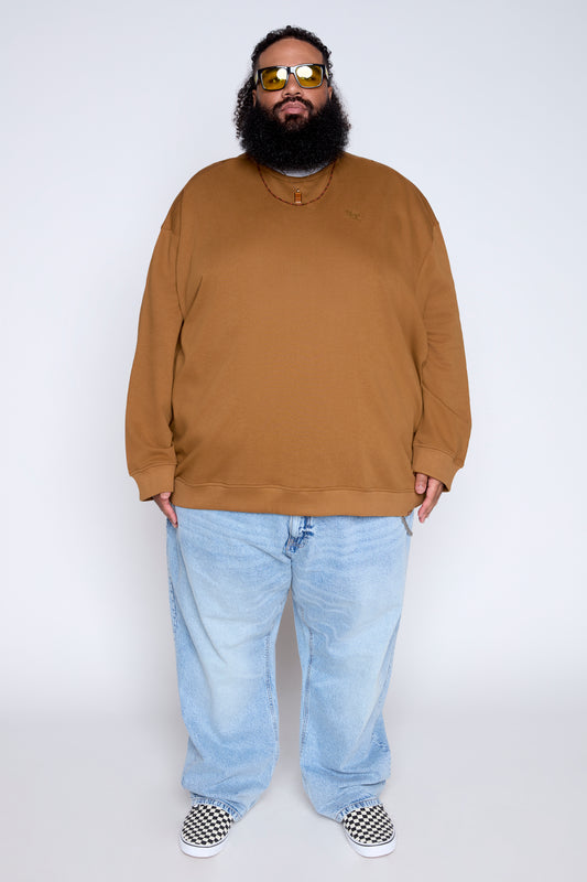 Vintage Wash French Terry Crewneck