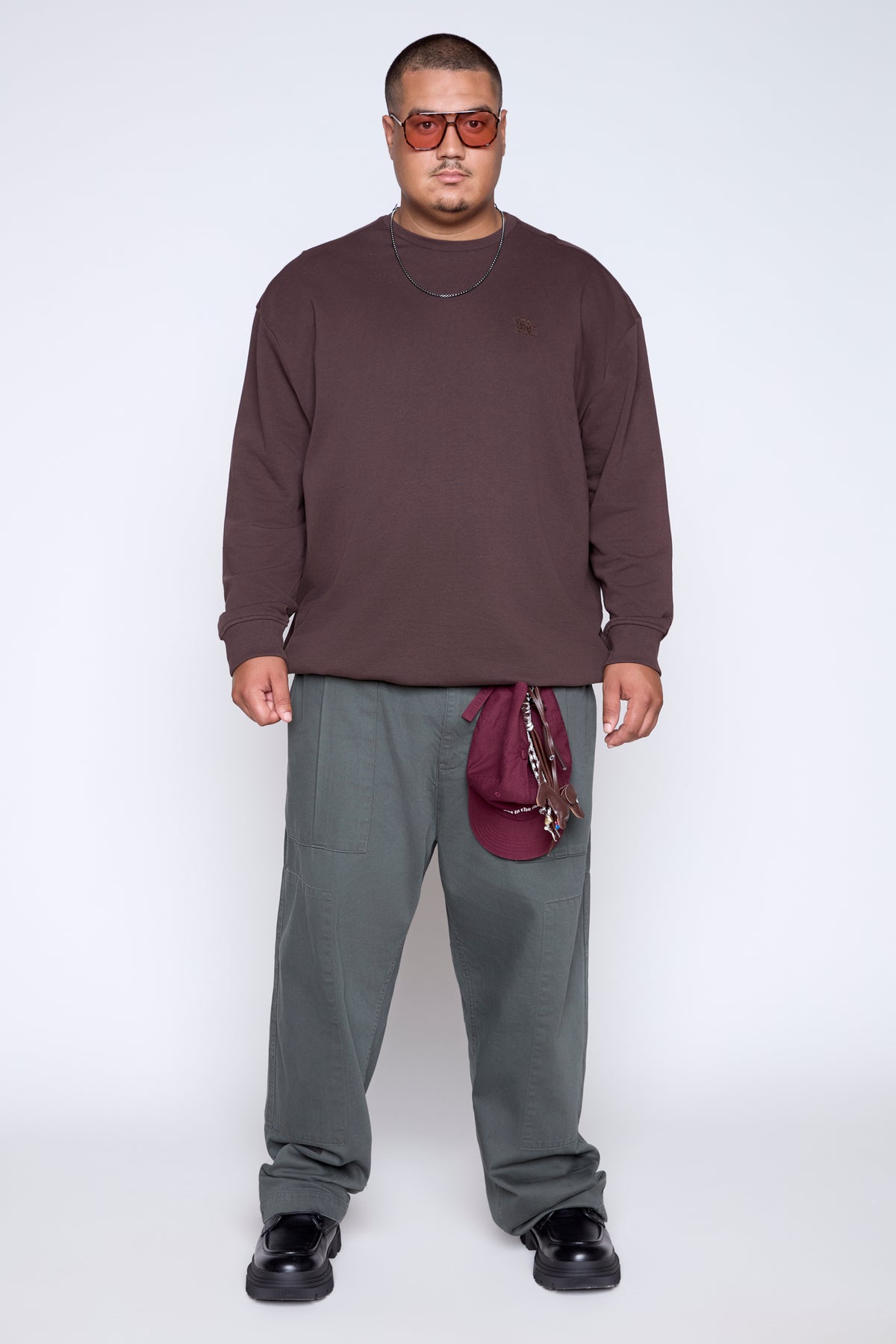 Vintage Wash French Terry Crewneck