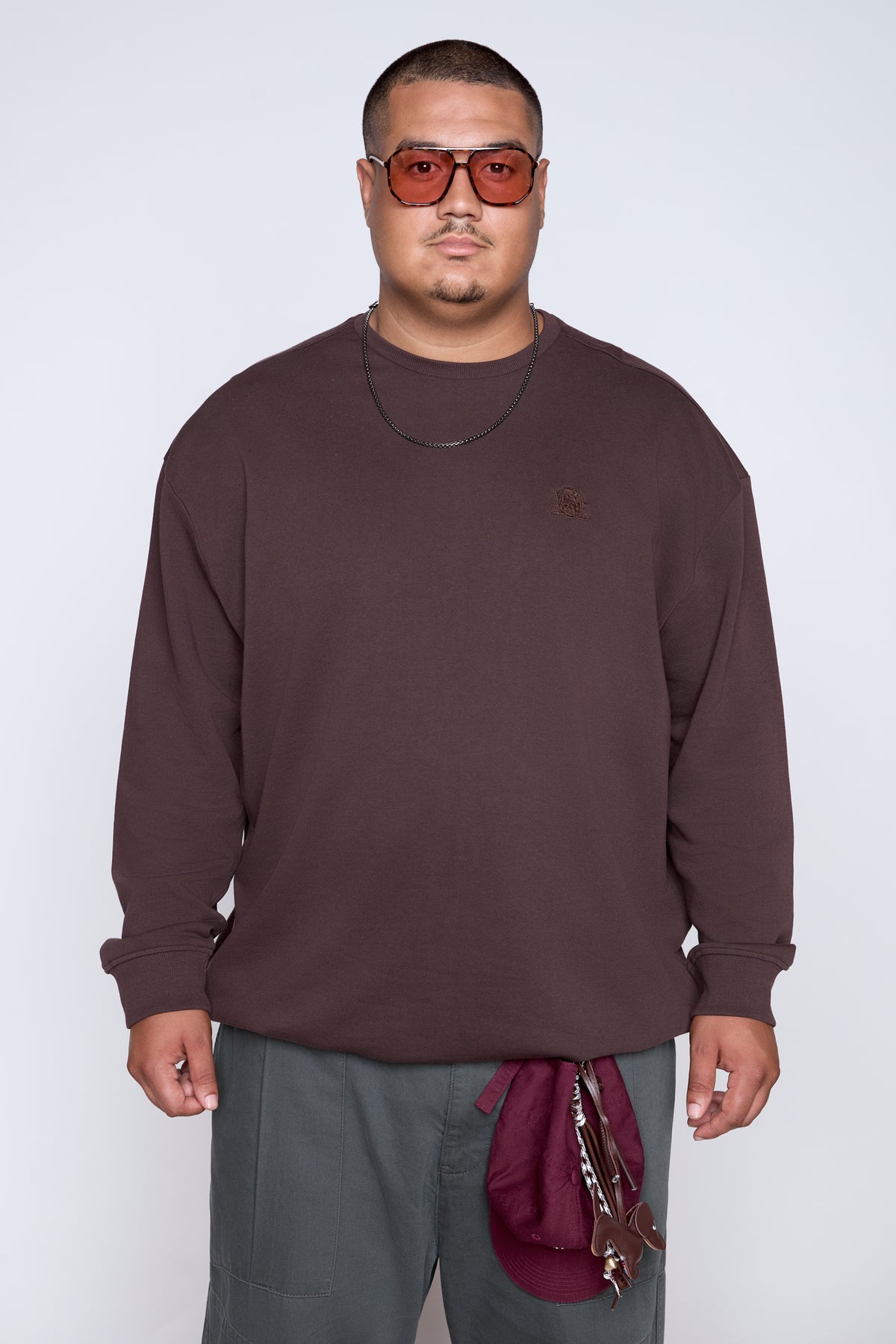 Vintage Wash French Terry Crewneck