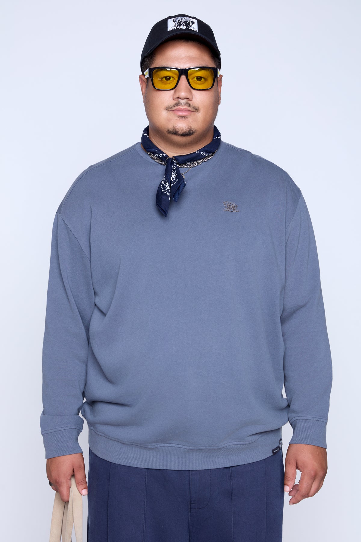 Vintage Wash French Terry Crewneck