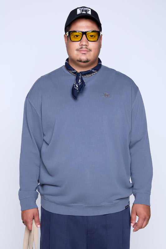 Vintage Wash French Terry Crewneck