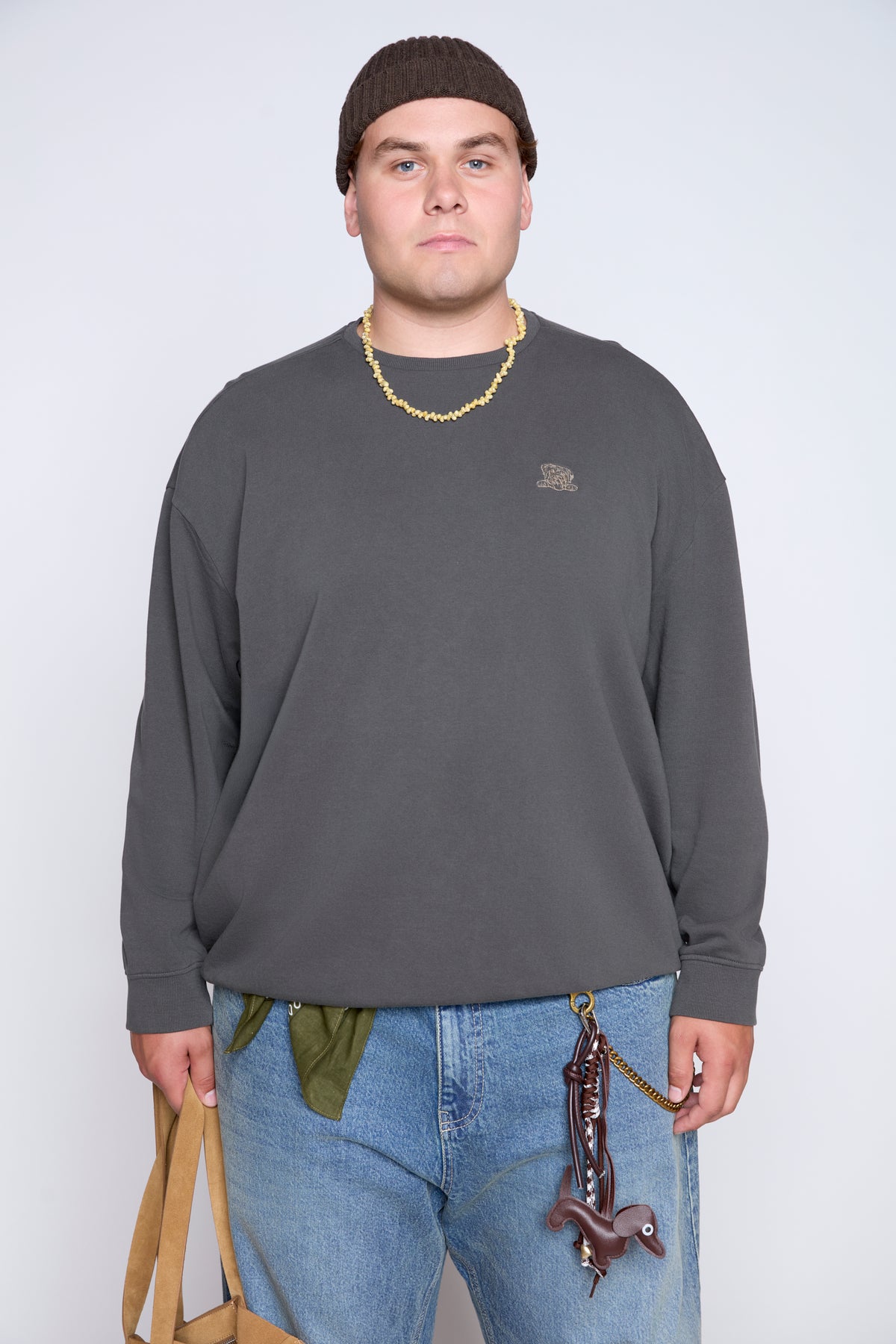 Vintage Wash French Terry Crewneck